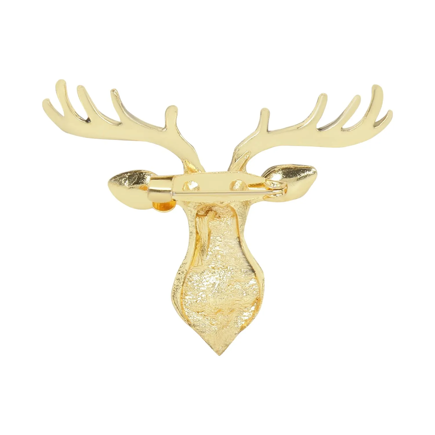 Classic Deer-Shaped Wedding Lapel Pin / Brooch