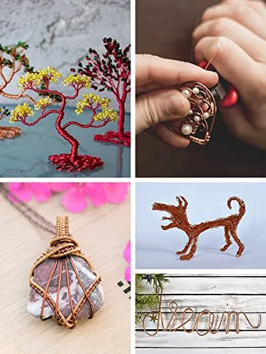 Copper Wire for Jewelry Making - Metal Craft Wire for Crafts
