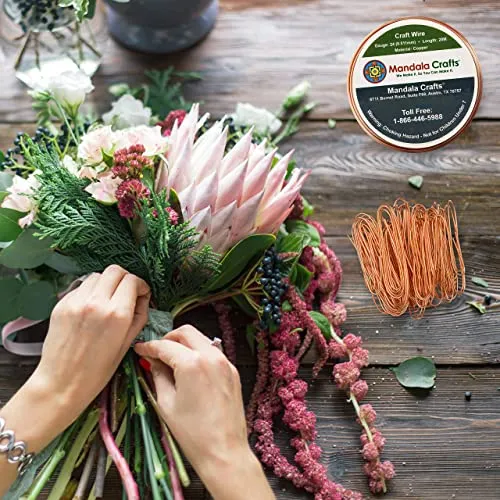 Copper Wire for Jewelry Making - Metal Craft Wire for Crafts