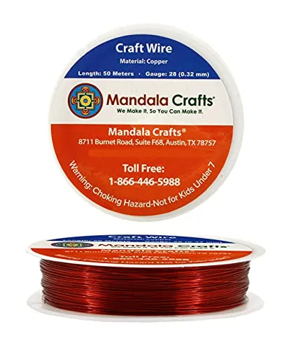 Copper Wire for Jewelry Making - Metal Craft Wire for Crafts