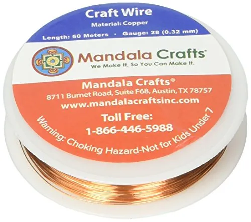 Copper Wire for Jewelry Making - Metal Craft Wire for Crafts