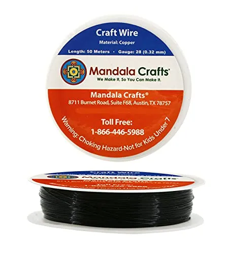 Copper Wire for Jewelry Making - Metal Craft Wire for Crafts