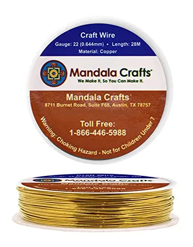 Copper Wire for Jewelry Making - Metal Craft Wire for Crafts