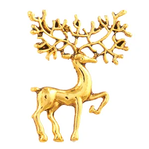 Deer Shirt Stud / Brooch Pin