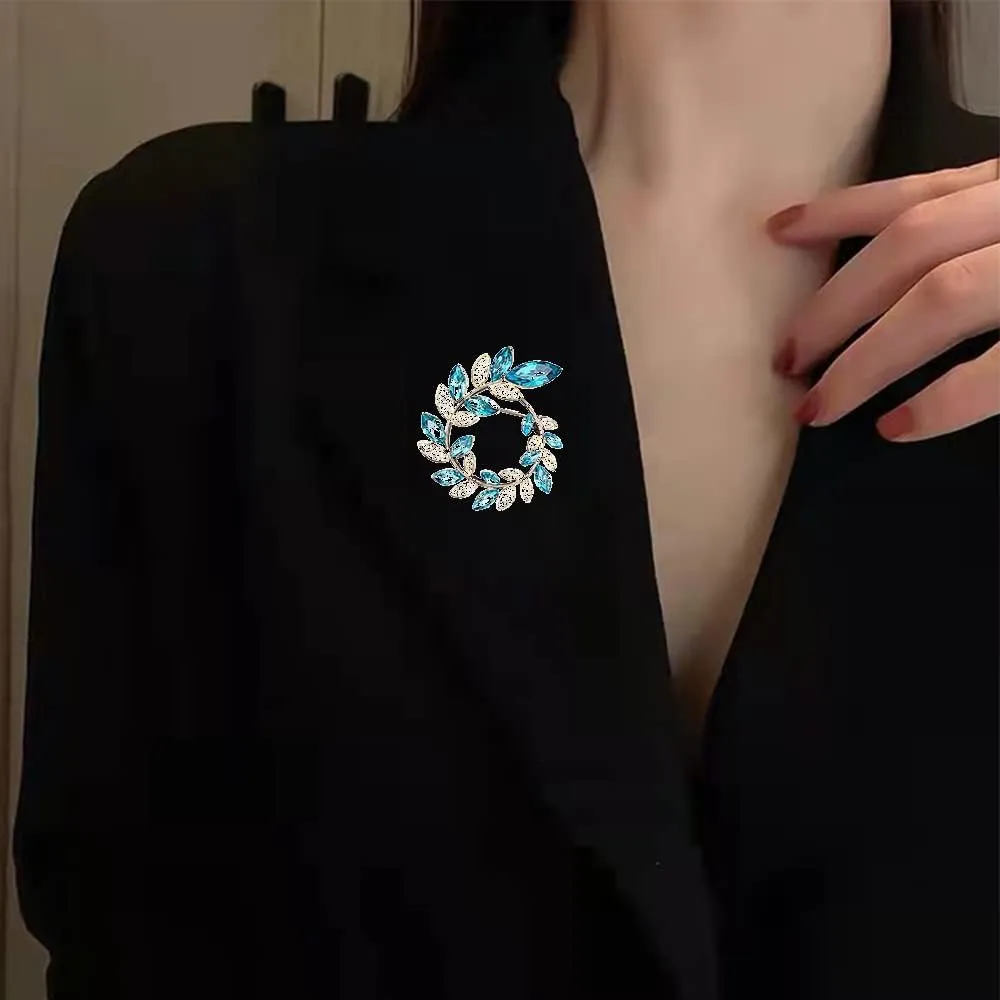 Elegant Wreath Brooch Heart Brooch Ballet Dancer Brooch Leaf Brooch Pin Fashion Style