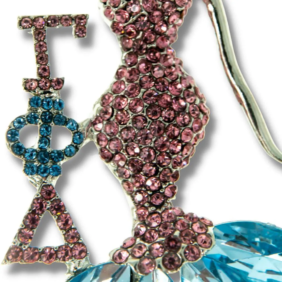 Gamma Phi Delta ΓΦΔ Classy Lady Rhinestone Pin