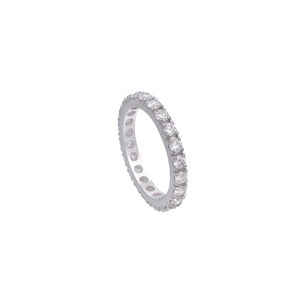 Kaj Fine Jewellery Diamond Stackable Eternity Ring in 18KT White Gold
