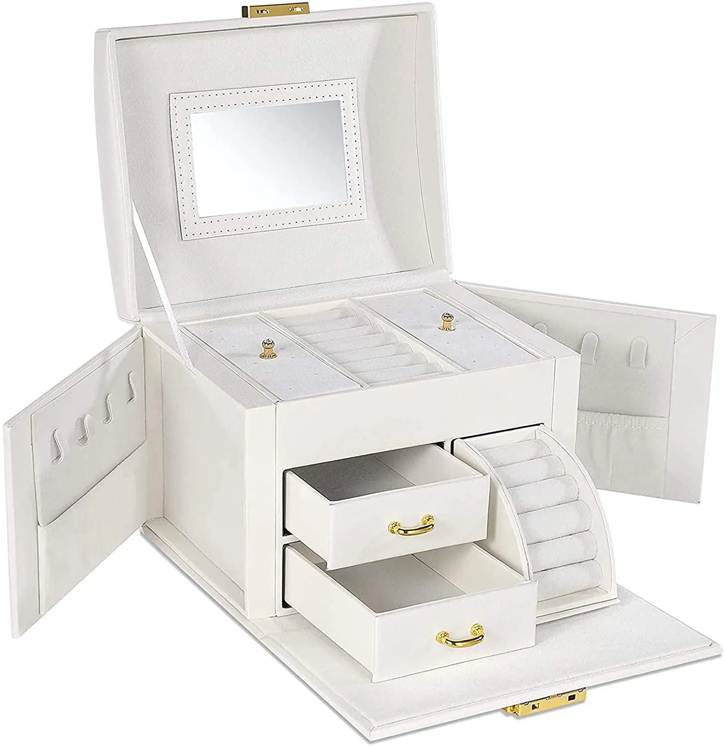 Large-Capacity Jewelry Organizer Box
