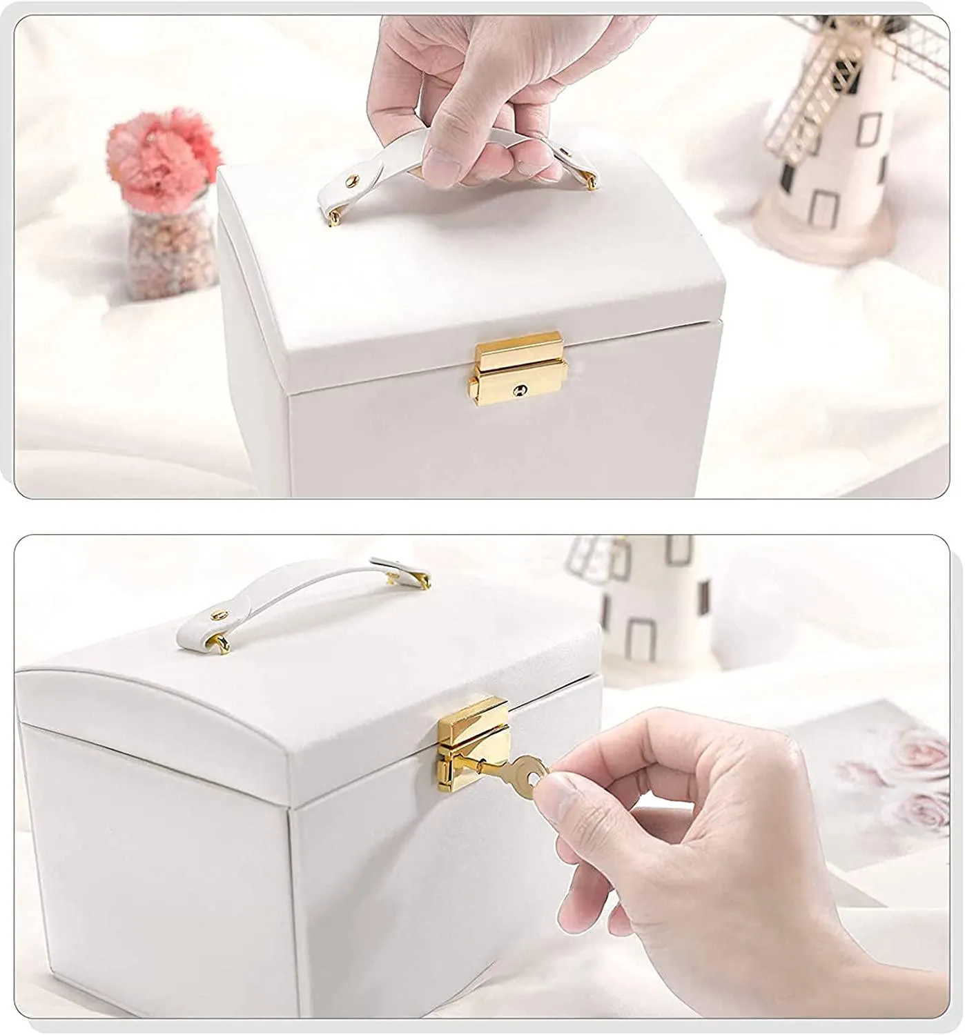 Large-Capacity Jewelry Organizer Box
