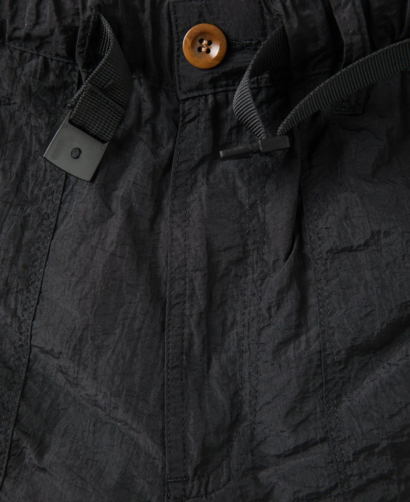Nylon Climbers' Shorts - Black