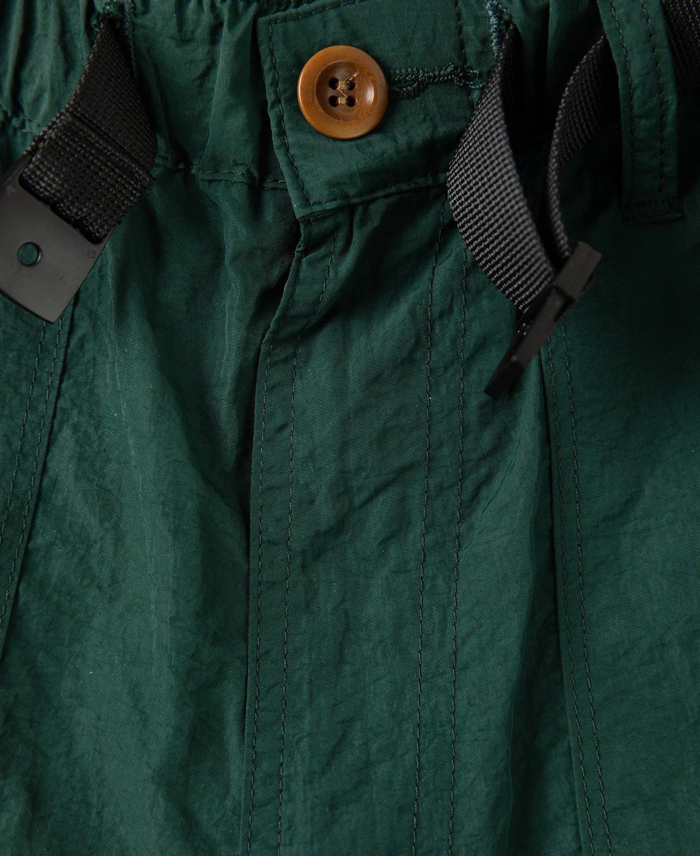 Nylon Climbers' Shorts - Green