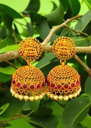 TEMPLE DESIGNER JHUMKI