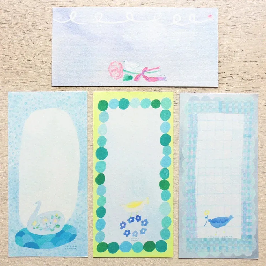 Tori Isogi Ippitsusen Memo Pad // goaisatsumade
