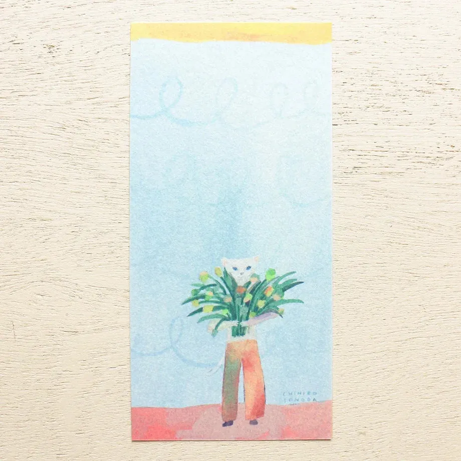 Tori Isogi Ippitsusen Memo Pad // LOVE LETTER